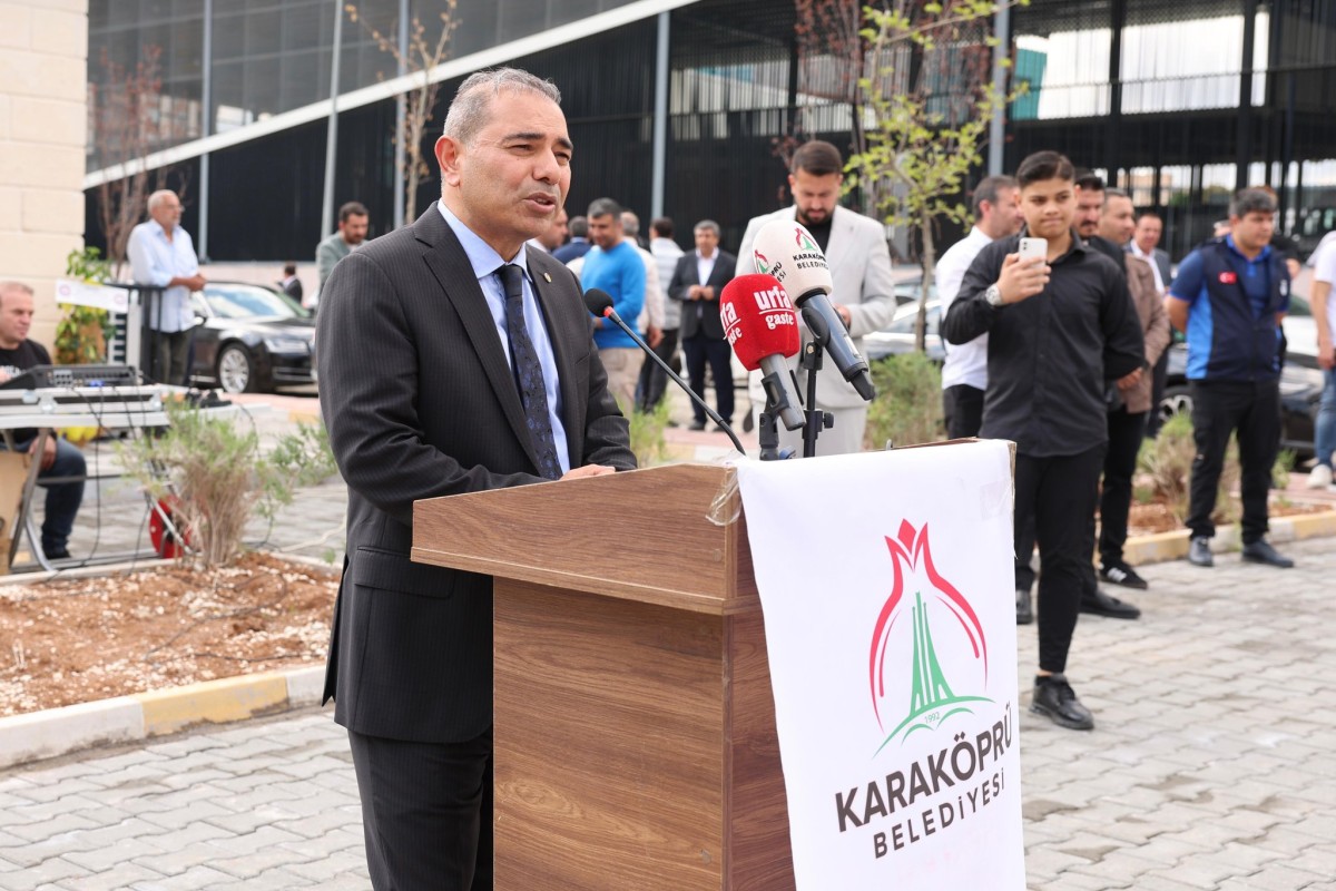 KARAKÖPRÜ'DE BİR SOSYAL TESİS DAHA HİZMETE AÇILDI